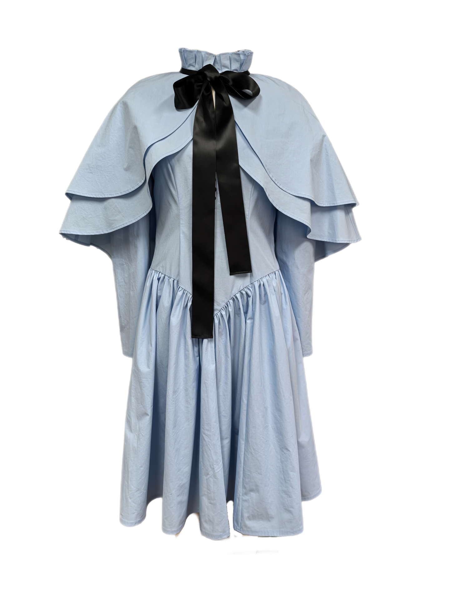 The "Malvolia" Capelet in WONDERLAND BLUE