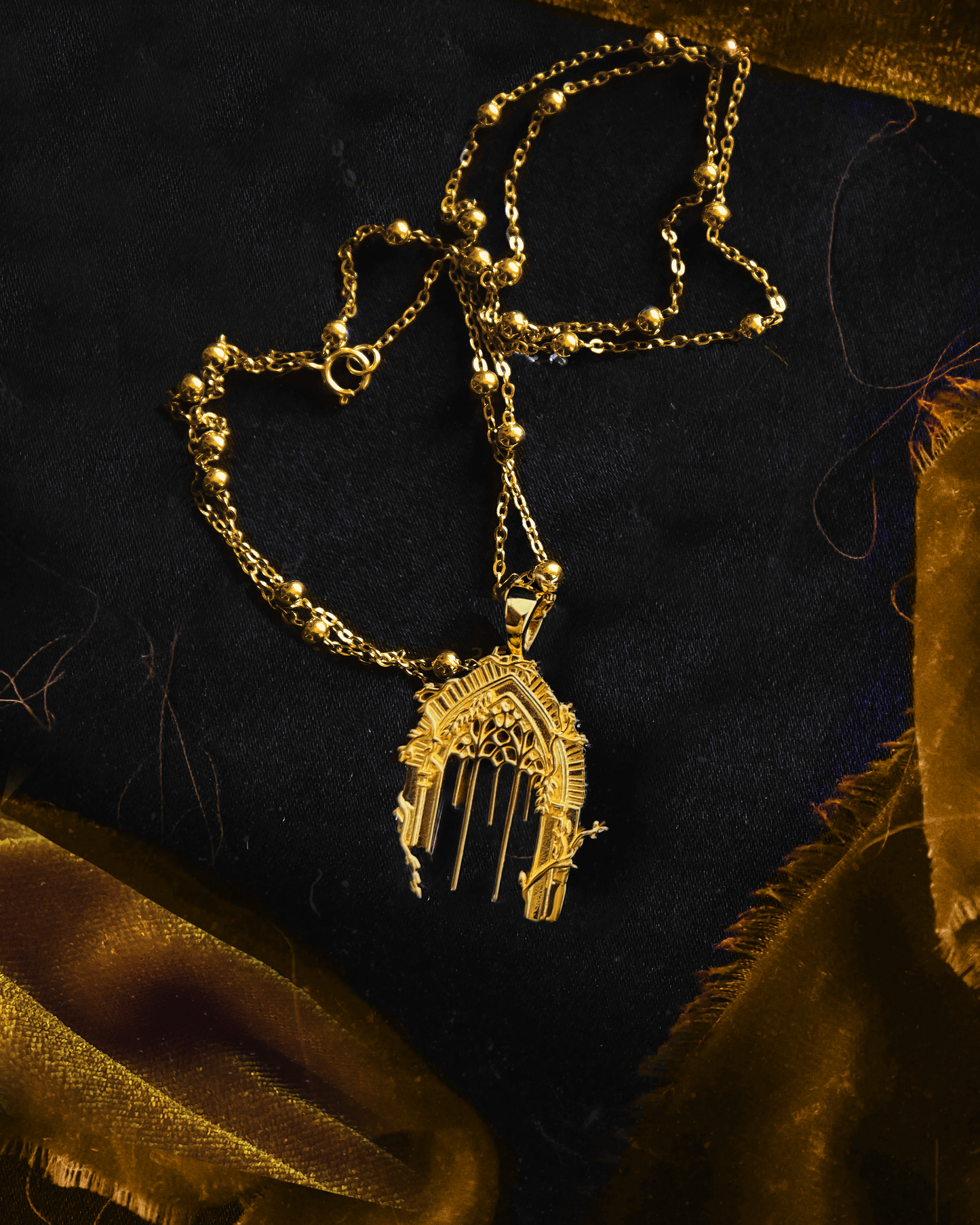 The GOLD "Gloomy Garden" Necklace